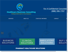 Tablet Screenshot of pharm-consulting.com